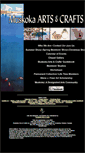Mobile Screenshot of muskokaartsandcrafts.com